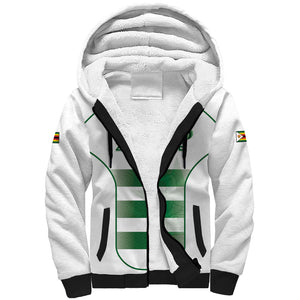 Custom Zimbabwe Sables Rugby Sherpa Hoodie Sporty Style