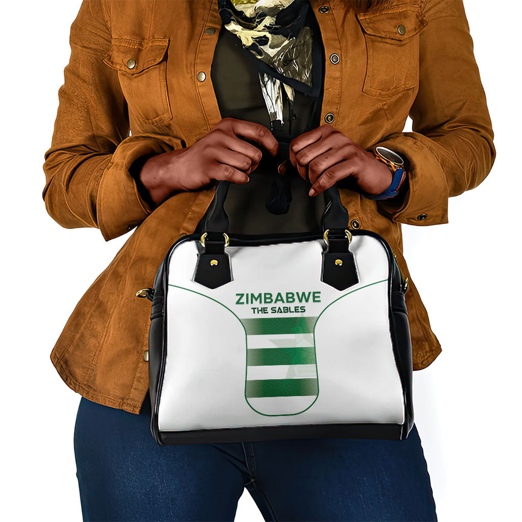Zimbabwe Sables Rugby Shoulder Handbag Sporty Style