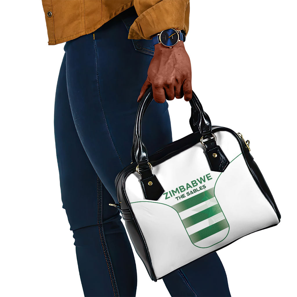 Zimbabwe Sables Rugby Shoulder Handbag Sporty Style