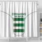 Zimbabwe Sables Rugby Shower Curtain Sporty Style