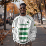 Custom Zimbabwe Sables Rugby Sweatshirt Sporty Style