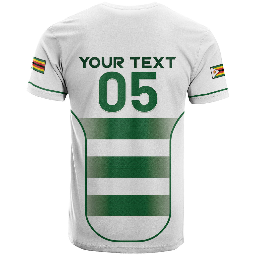 Custom Zimbabwe Sables Rugby T shirt Sporty Style