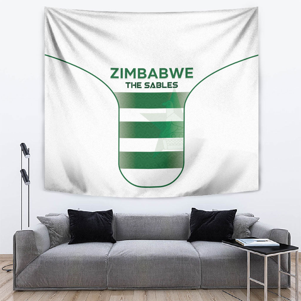 Zimbabwe Sables Rugby Tapestry Sporty Style