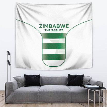Zimbabwe Sables Rugby Tapestry Sporty Style