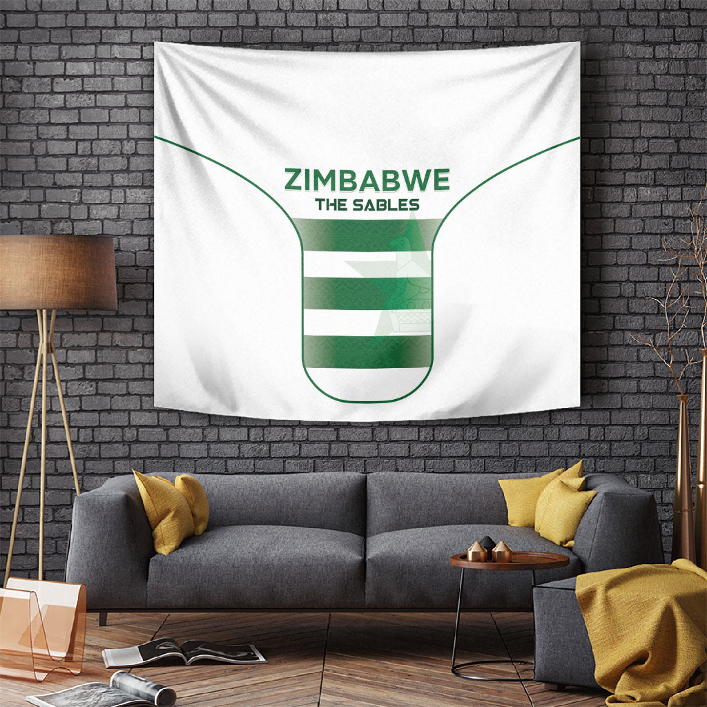 Zimbabwe Sables Rugby Tapestry Sporty Style