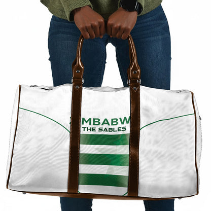 Zimbabwe Sables Rugby Travel Bag Sporty Style