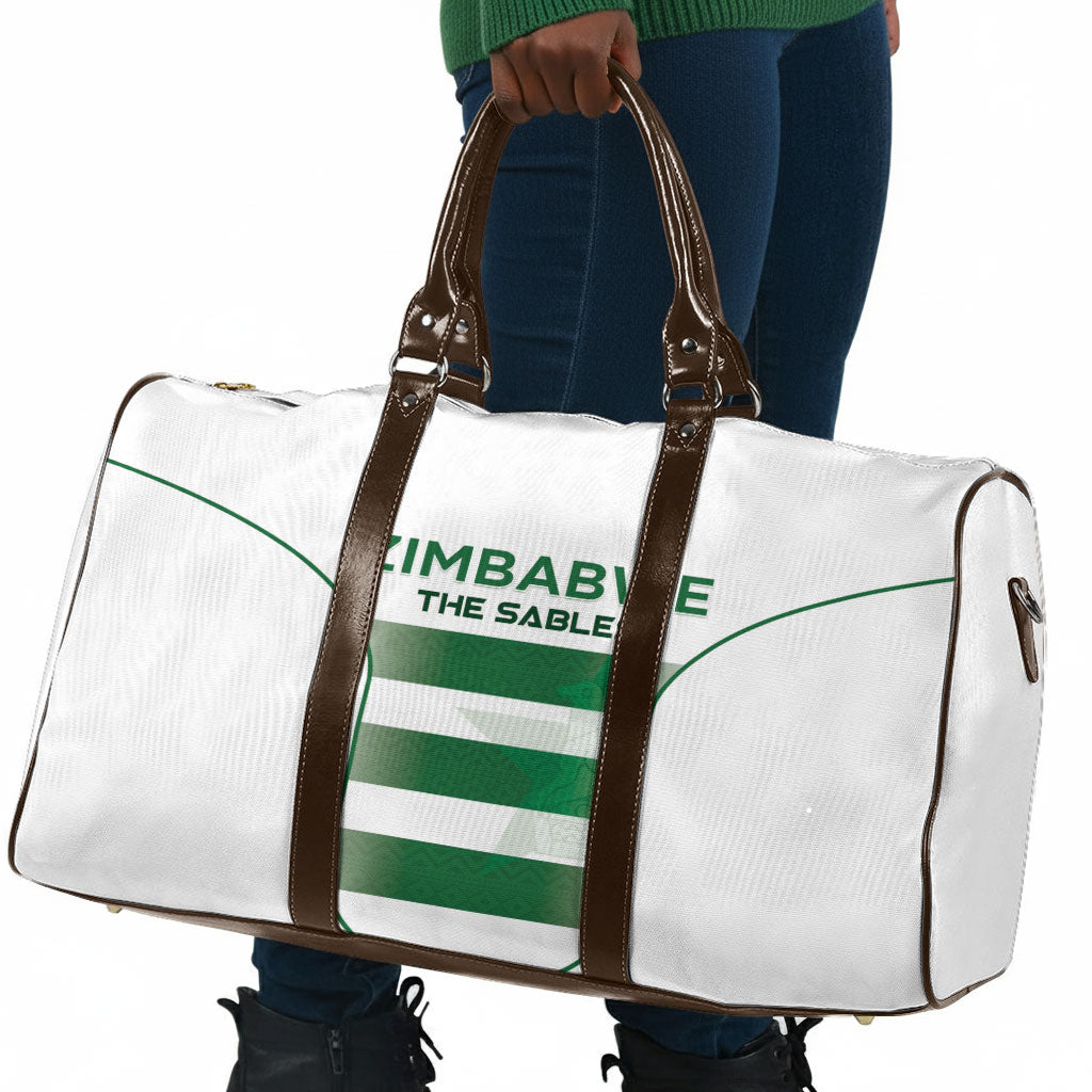 Zimbabwe Sables Rugby Travel Bag Sporty Style