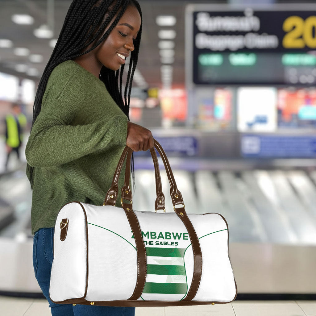 Zimbabwe Sables Rugby Travel Bag Sporty Style