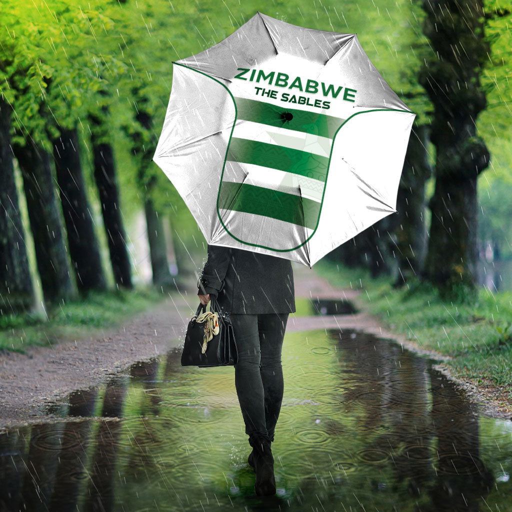 Zimbabwe Sables Rugby Umbrella Sporty Style