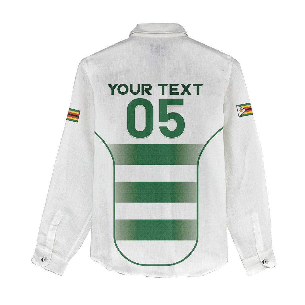 Custom Zimbabwe Sables Rugby Women Casual Shirt Sporty Style