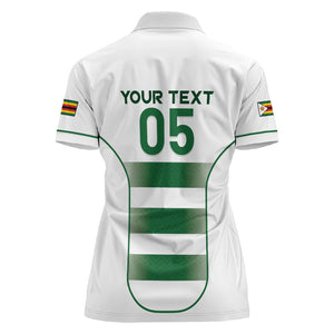 Custom Zimbabwe Sables Rugby Women Polo Shirt Sporty Style