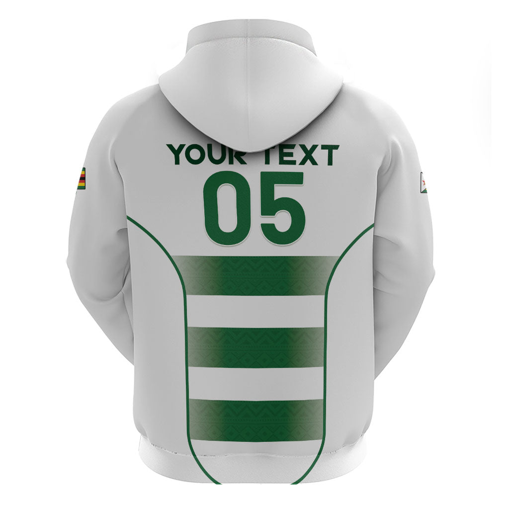 Custom Zimbabwe Sables Rugby Zip Hoodie Sporty Style