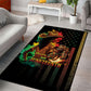Steppin' into Juneteenth 1865 Area Rug Melanin Cowgirl Grunge Style