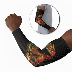 Steppin' into Juneteenth 1865 Arm Sleeves Melanin Cowgirl Grunge Style