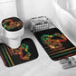 Steppin' into Juneteenth 1865 Bathroom Set Melanin Cowgirl Grunge Style