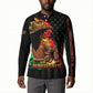 Steppin' into Juneteenth 1865 Button Sweatshirt Melanin Cowgirl Grunge Style
