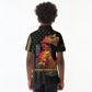 Steppin' into Juneteenth 1865 Kid Polo Shirt Melanin Cowgirl Grunge Style