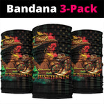 Steppin' into Juneteenth 1865 Neck Gaiter Melanin Cowgirl Grunge Style