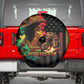 Steppin' into Juneteenth 1865 Spare Tire Cover Melanin Cowgirl Grunge Style