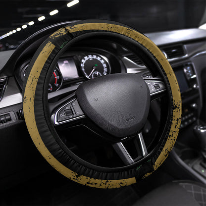 Steppin' into Juneteenth 1865 Steering Wheel Cover Melanin Cowgirl Grunge Style