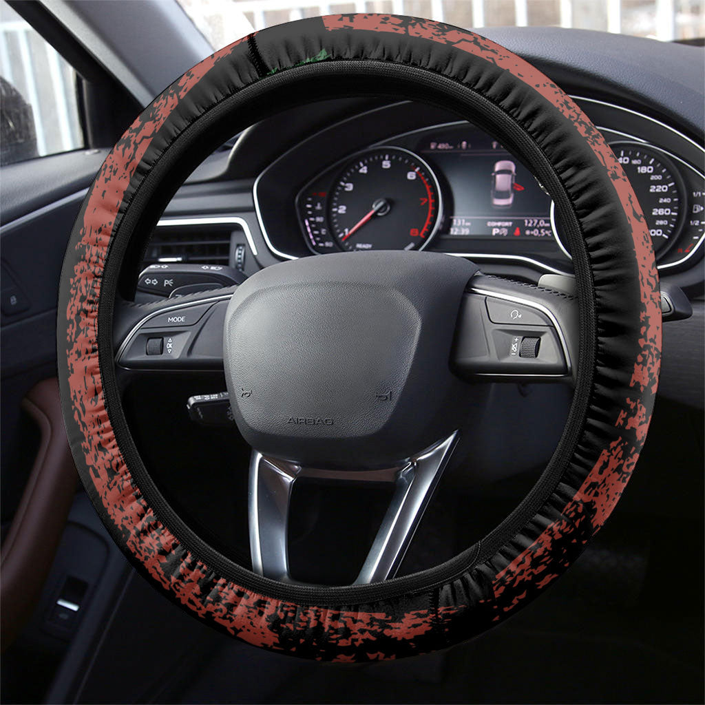 Steppin' into Juneteenth 1865 Steering Wheel Cover Melanin Cowgirl Grunge Style