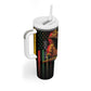 Steppin' into Juneteenth 1865 Tumbler With Handle Melanin Cowgirl Grunge Style