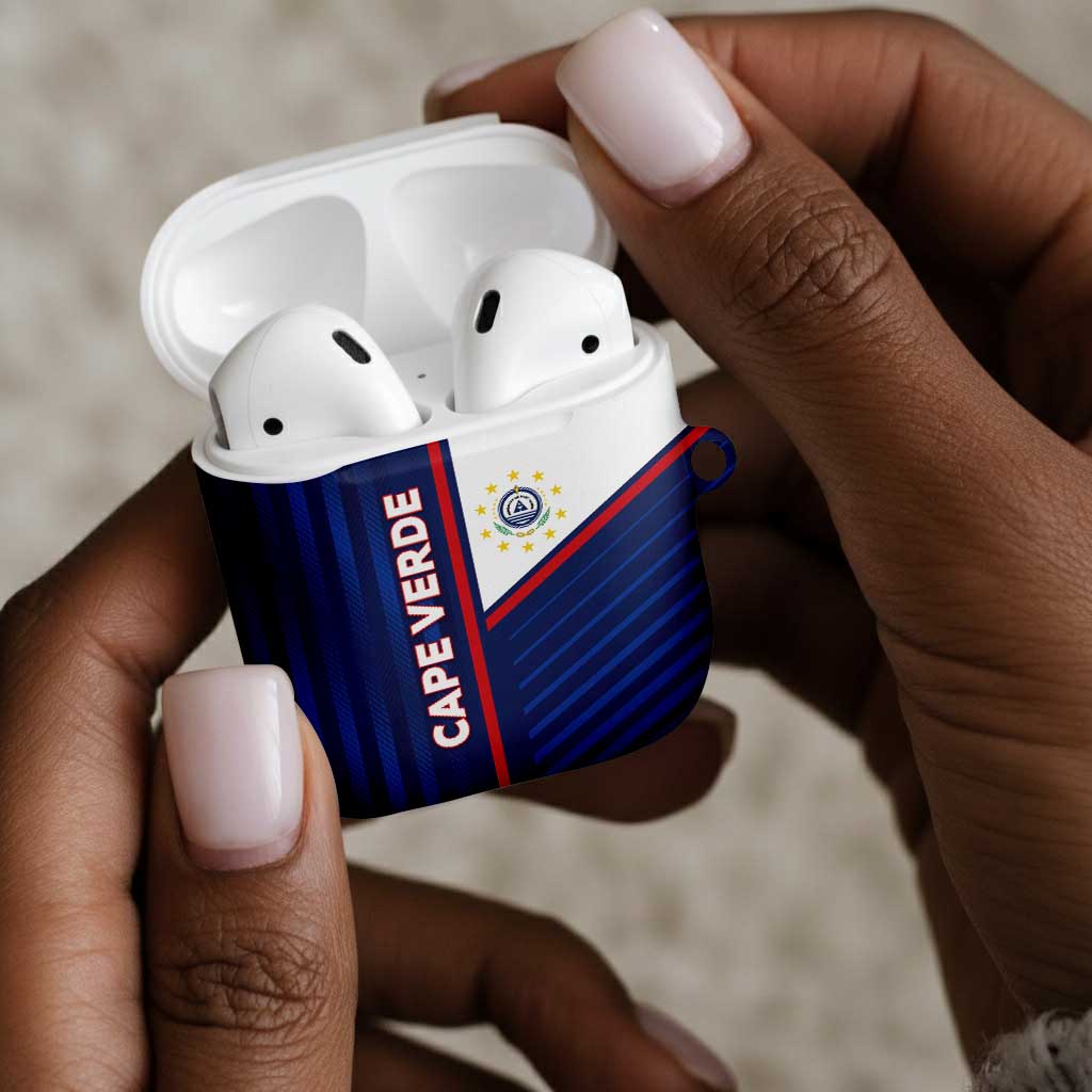 Cape Verde Football AirPods Case Unique Style