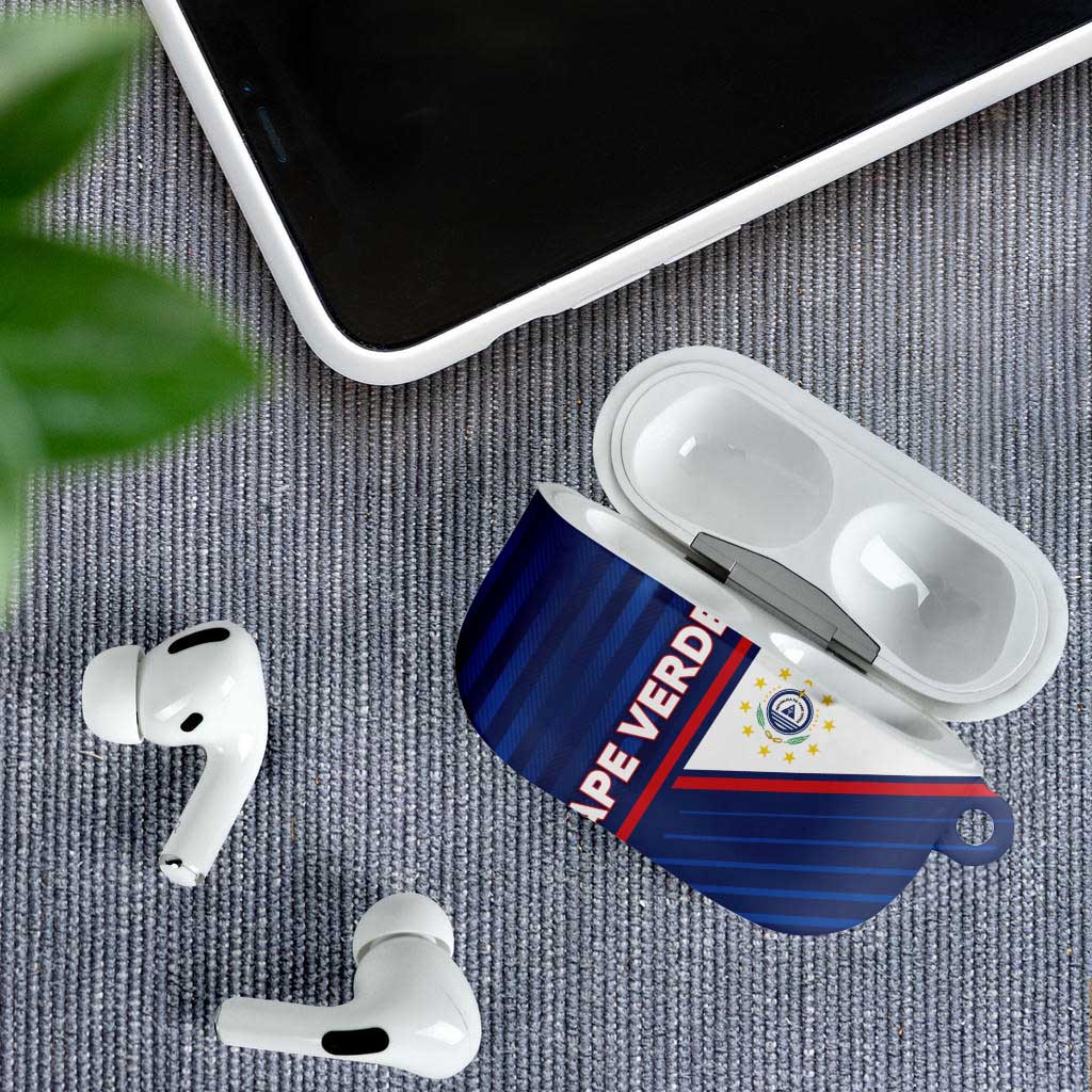 Cape Verde Football AirPods Case Unique Style