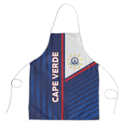 Cape Verde Football Apron Unique Style