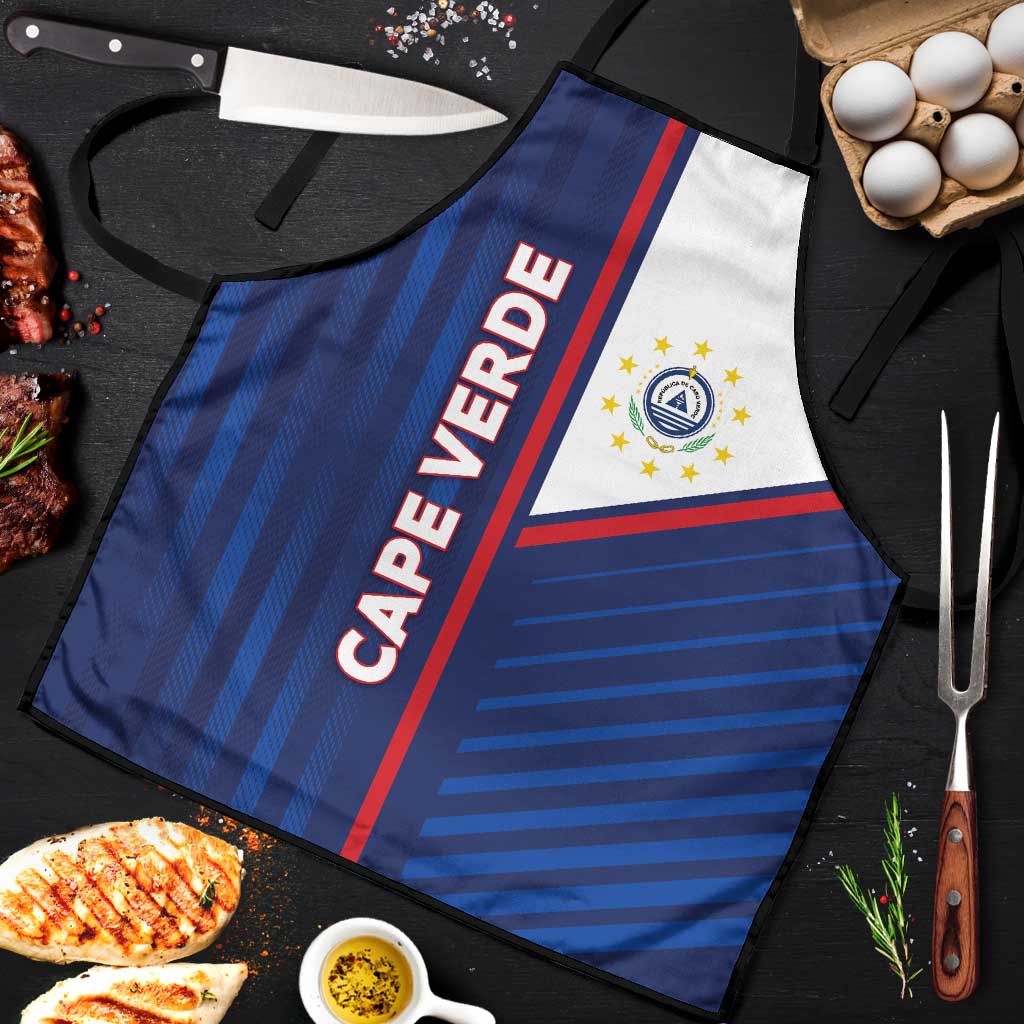 Cape Verde Football Apron Unique Style