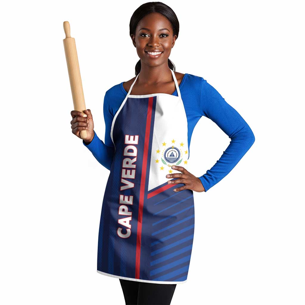 Cape Verde Football Apron Unique Style