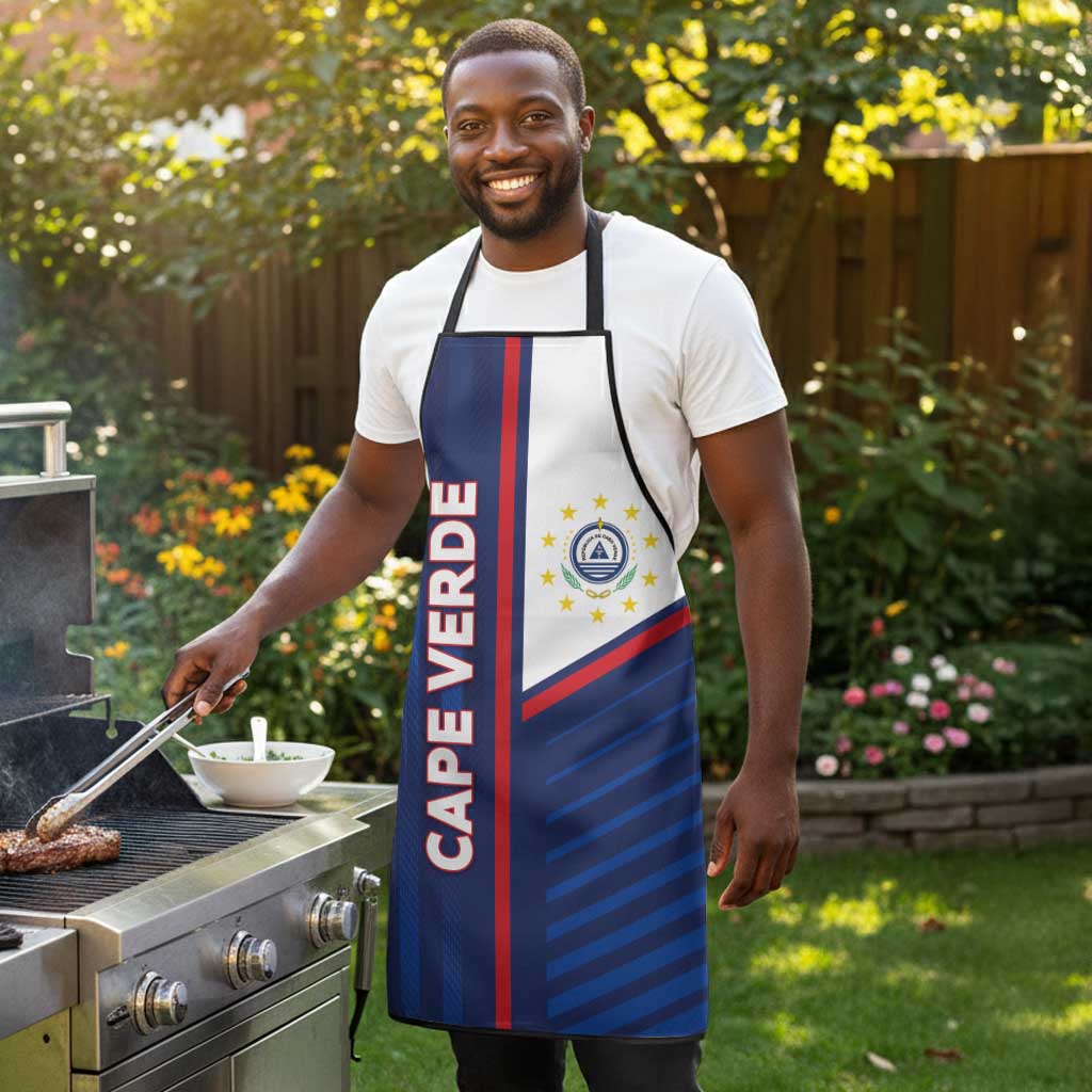 Cape Verde Football Apron Unique Style