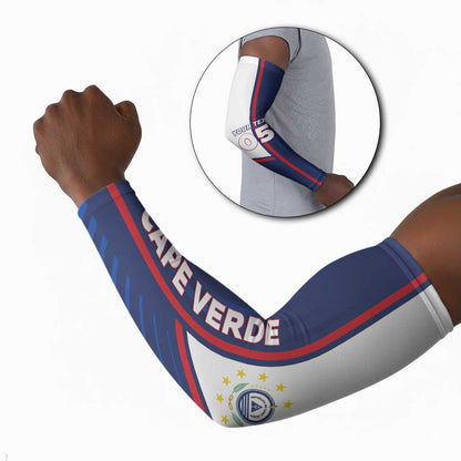 Custom Cape Verde Football Arm Sleeves Unique Style