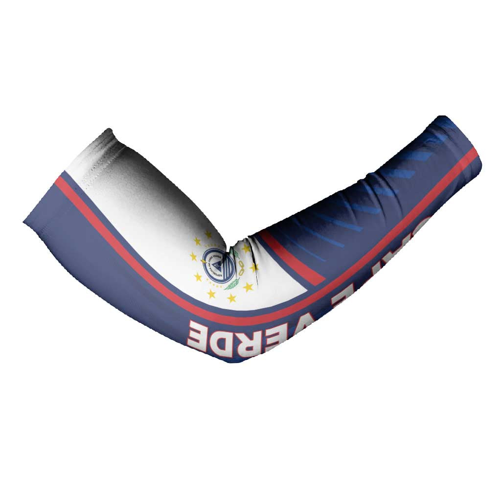 Custom Cape Verde Football Arm Sleeves Unique Style