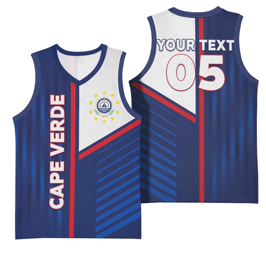 Custom Cape Verde Football Basketball Jersey Unique Style LT05