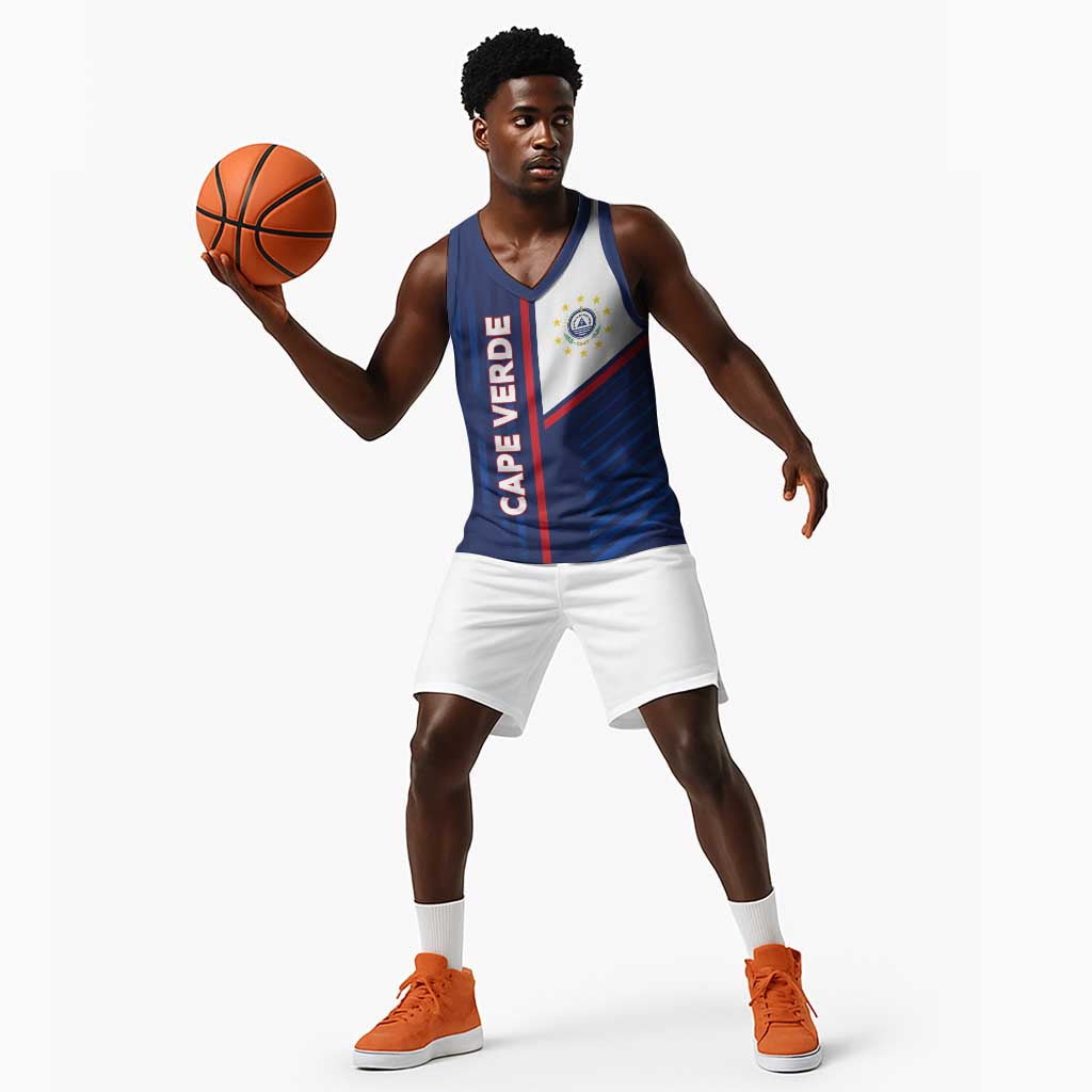 Custom Cape Verde Football Basketball Jersey Unique Style LT05