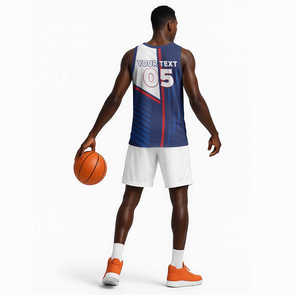 Custom Cape Verde Football Basketball Jersey Unique Style LT05