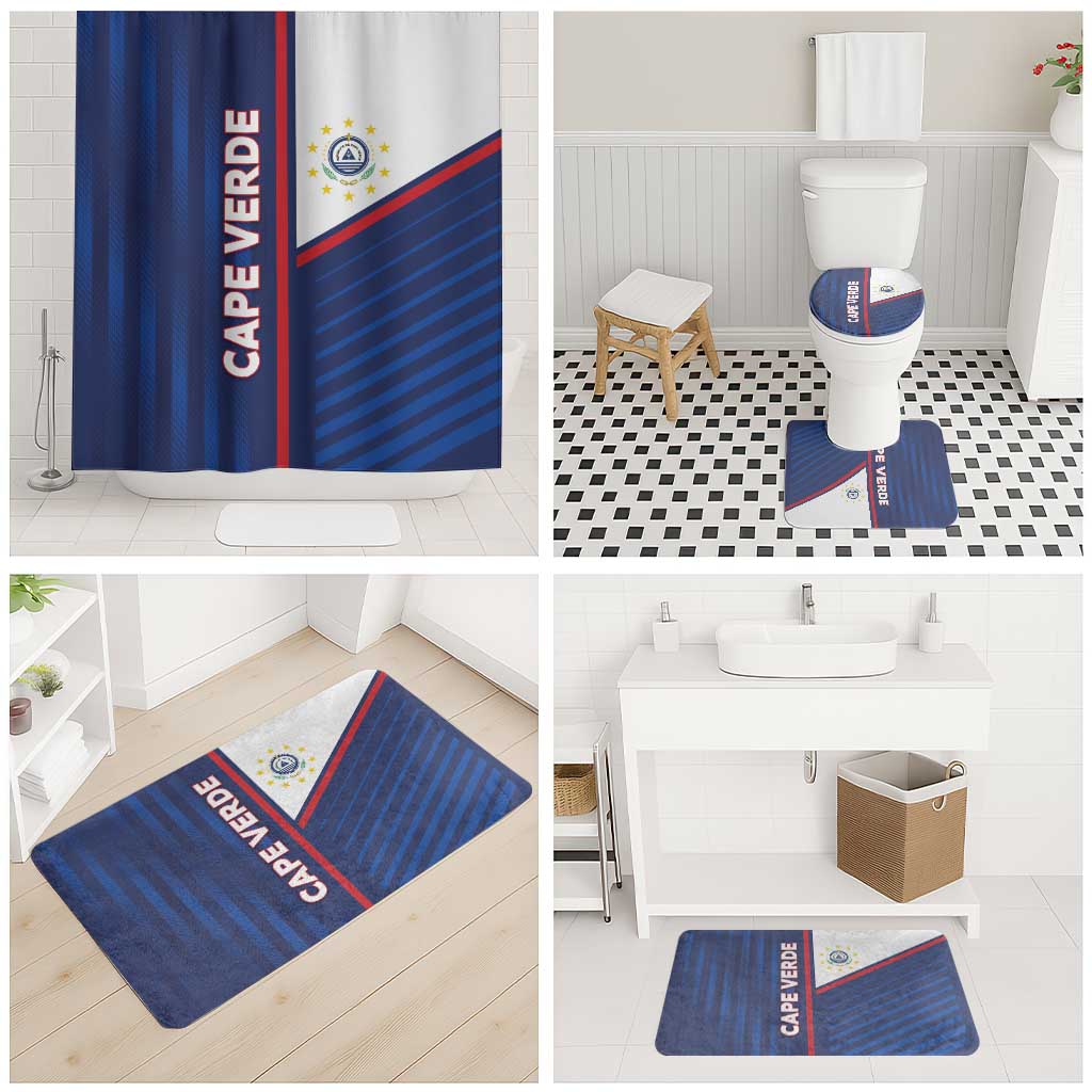 Cape Verde Football Bathroom Set Unique Style
