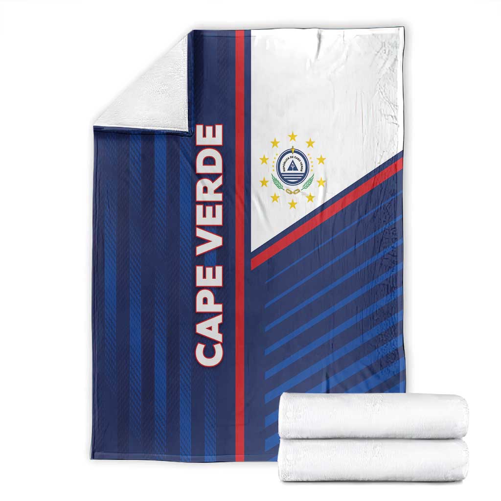 Cape Verde Football Blanket Unique Style - African Pride