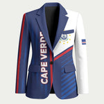 Custom Cape Verde Football Blazer Unique Style