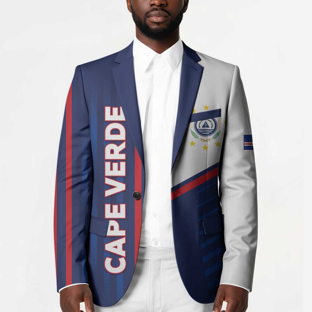 Custom Cape Verde Football Blazer Unique Style