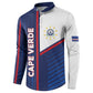 Custom Cape Verde Football Button Sweatshirt Unique Style