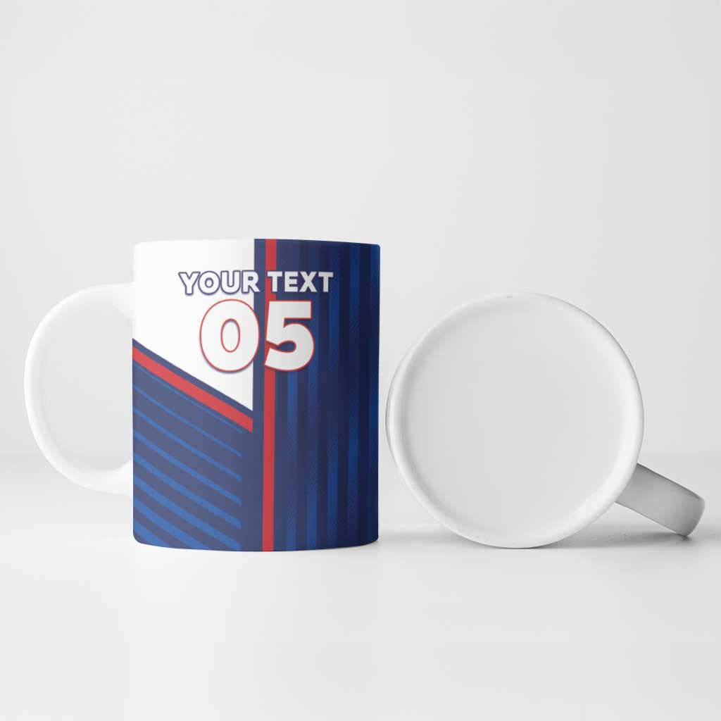 Custom Cape Verde Football Ceramic Mug Unique Style