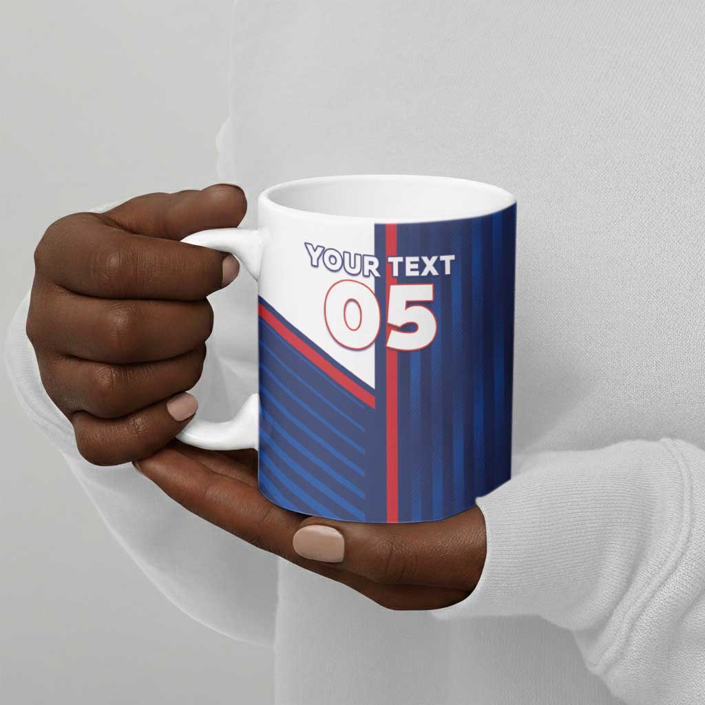 Custom Cape Verde Football Ceramic Mug Unique Style