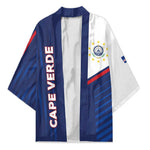 Custom Cape Verde Football Kimono Unique Style
