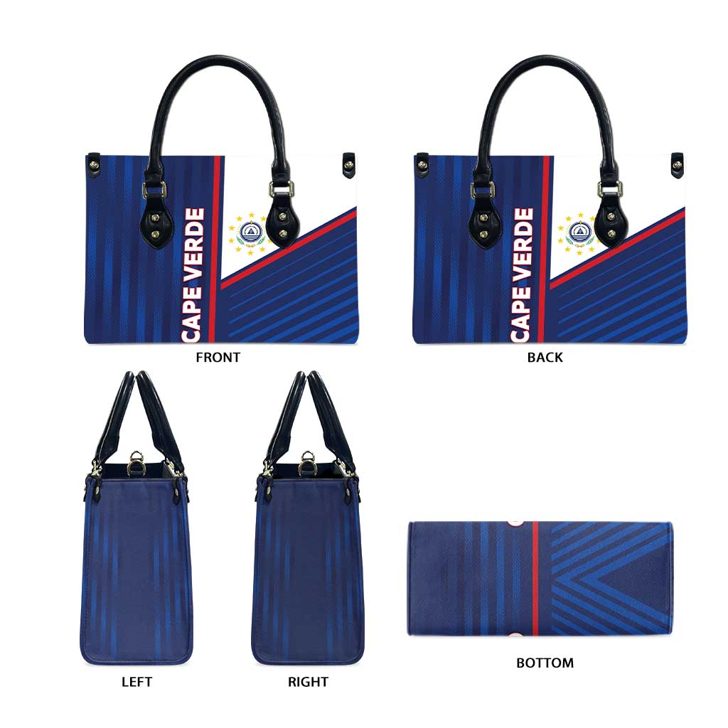 Cape Verde Football Leather Bag Unique Style