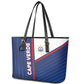 Cape Verde Football Leather Tote Bag Unique Style - African Pride