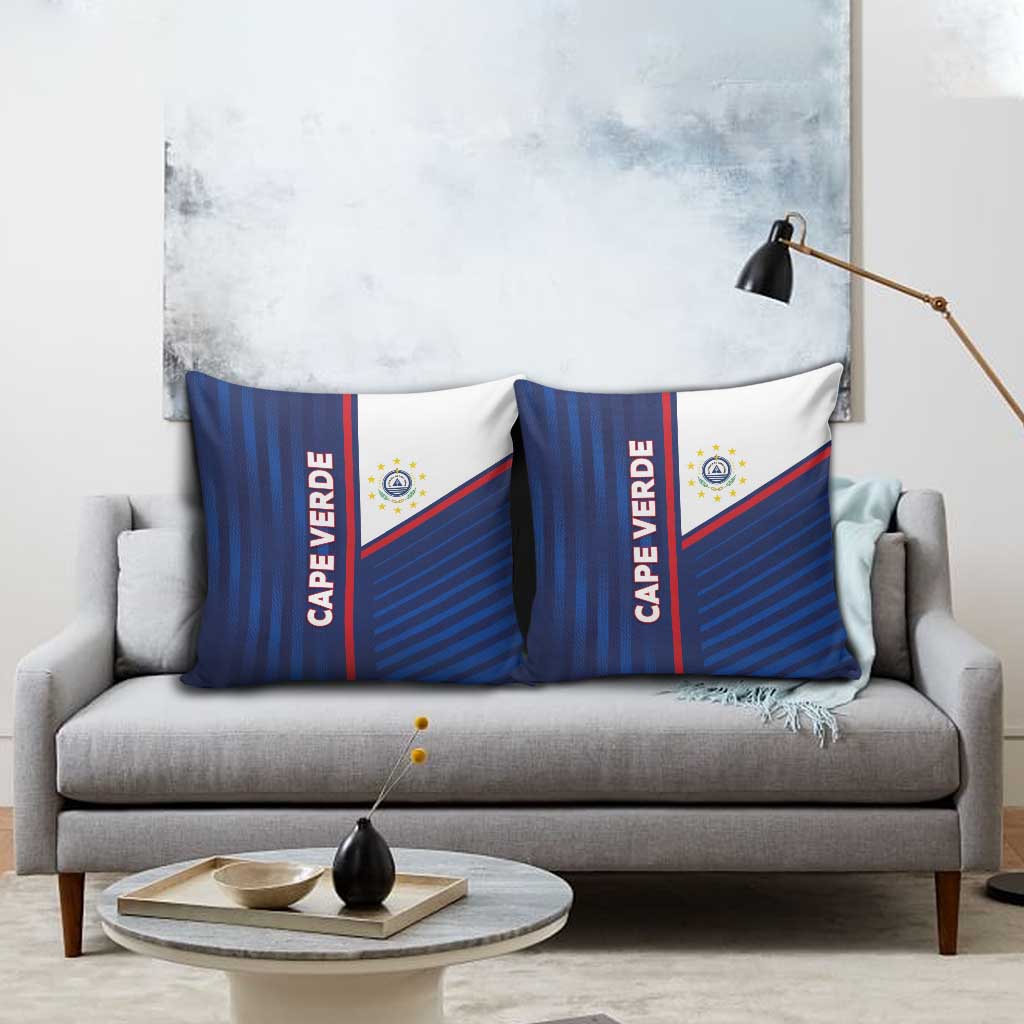 Cape Verde Football Pillow Cover Unique Style