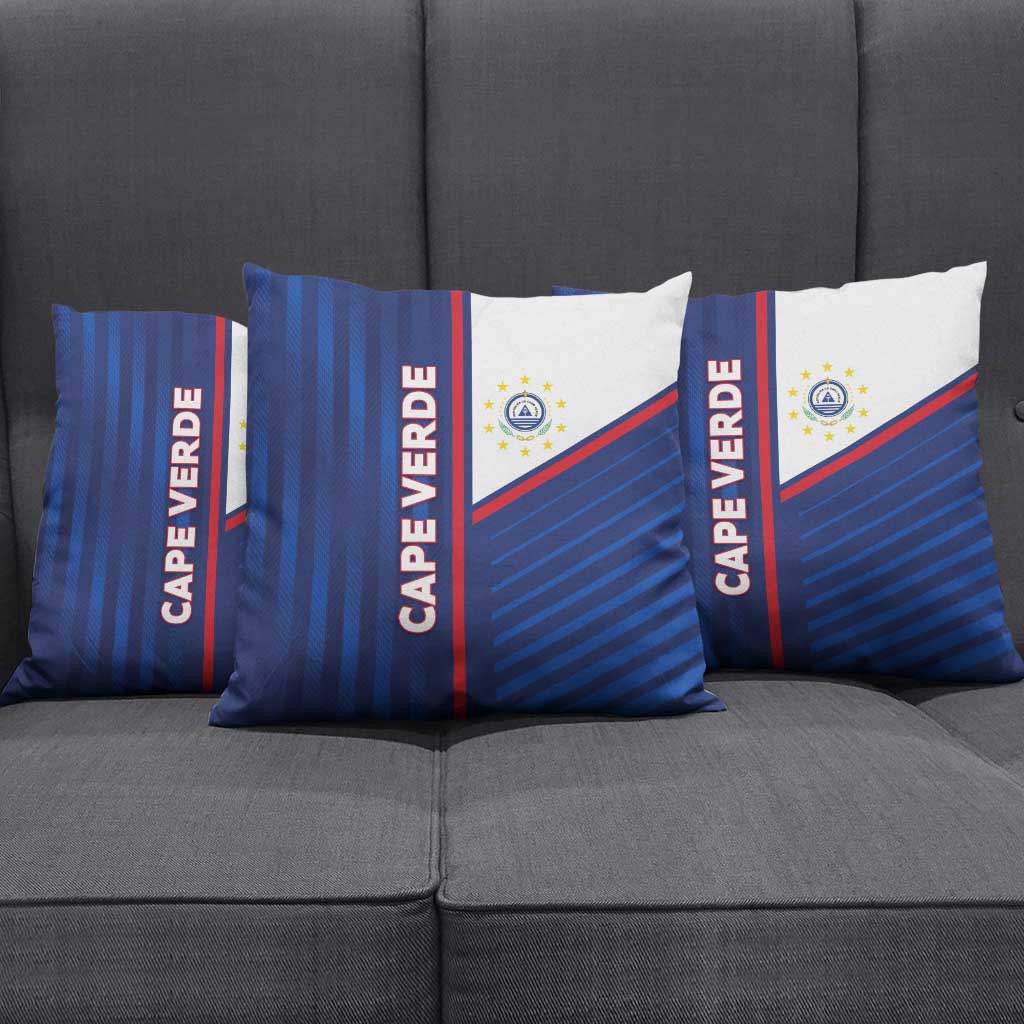 Cape Verde Football Pillow Cover Unique Style