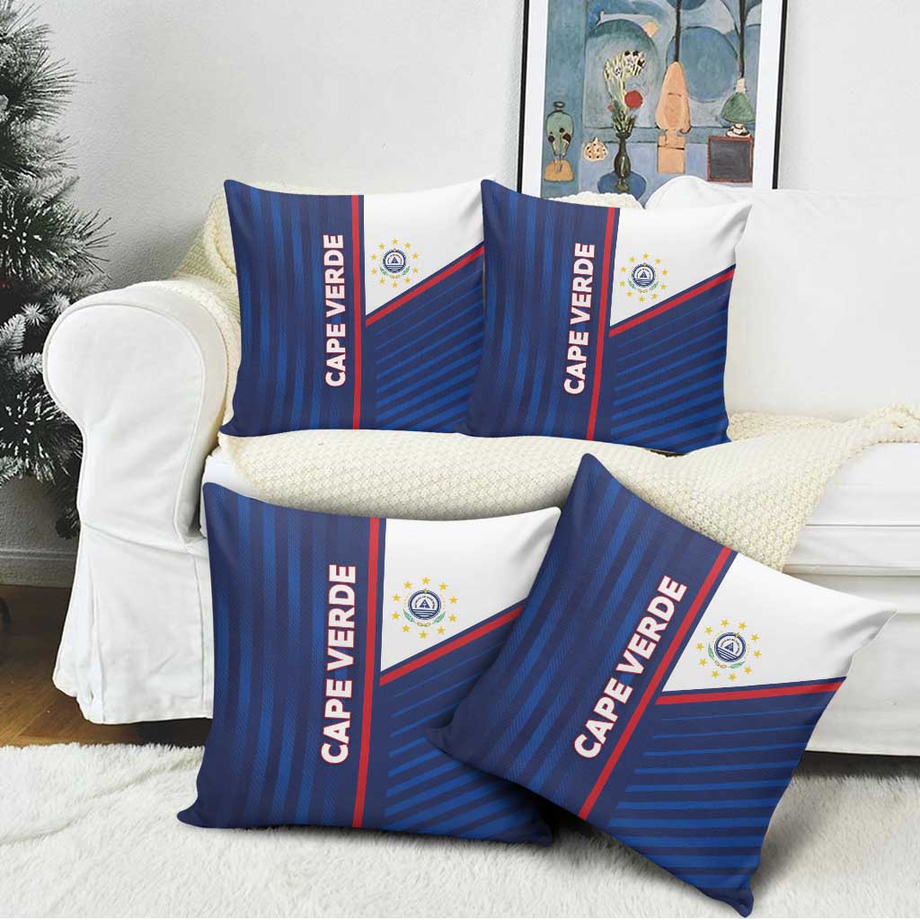 Cape Verde Football Pillow Cover Unique Style